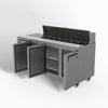 Skope ReFlex 3 Solid Door GN Compatible Salad Preparation Fridge 357L - RF7.PPS.3.SD