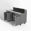 Skope ReFlex 3 Solid Door GN Compatible Salad Preparation Fridge 357L - RF7.PPS.3.SD