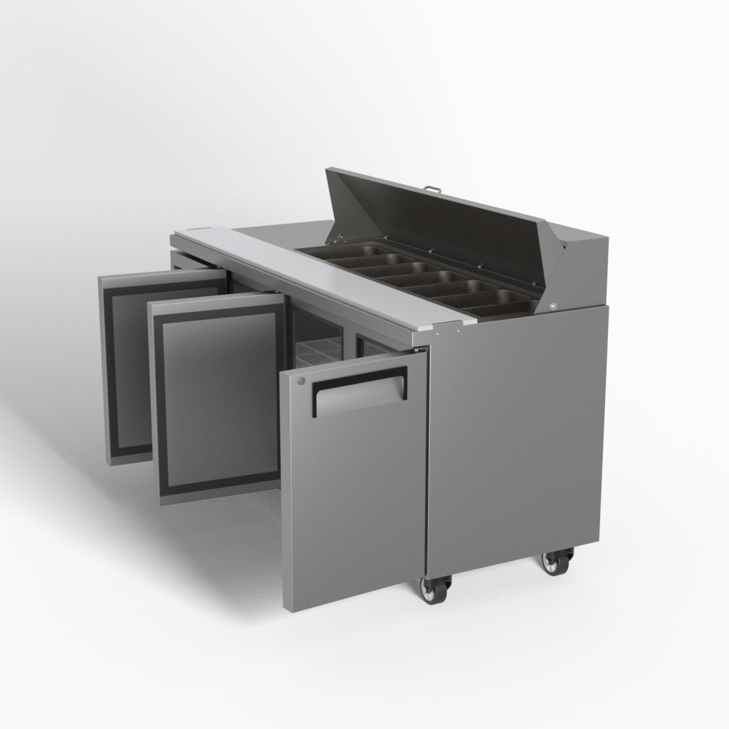 Skope ReFlex 3 Solid Door GN Compatible Salad Preparation Fridge 357L - RF7.PPS.3.SD