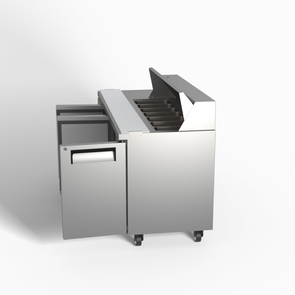 Skope ReFlex 3 Solid Door GN Compatible Salad Preparation Fridge 357L - RF7.PPS.3.SD
