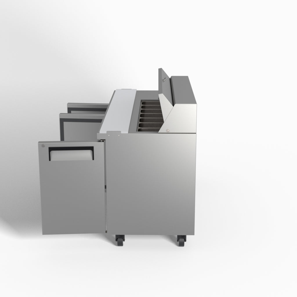 Skope ReFlex 3 Solid Door GN Compatible Salad Preparation Fridge 357L - RF7.PPS.3.SD