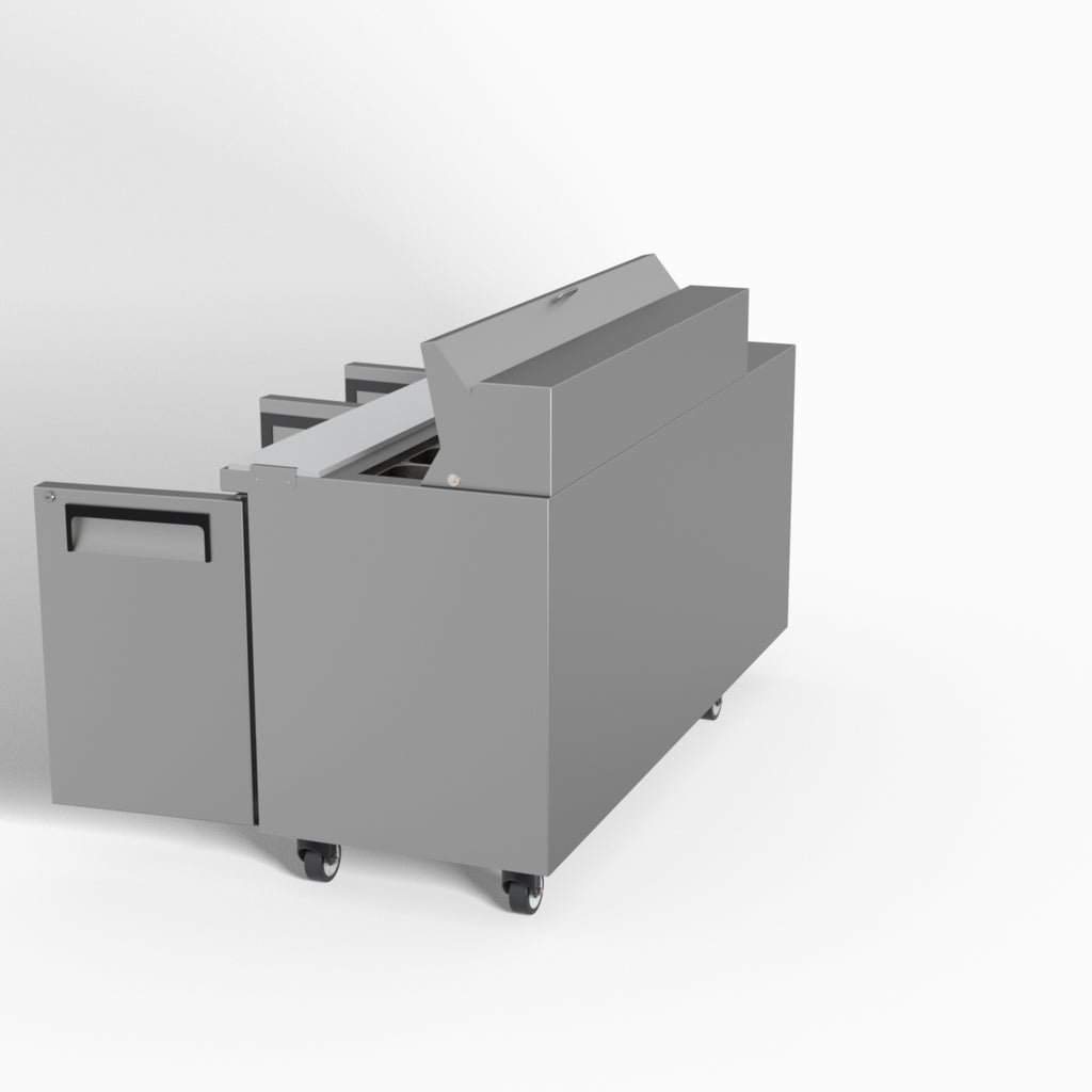 Skope ReFlex 3 Solid Door GN Compatible Salad Preparation Fridge 357L - RF7.PPS.3.SD