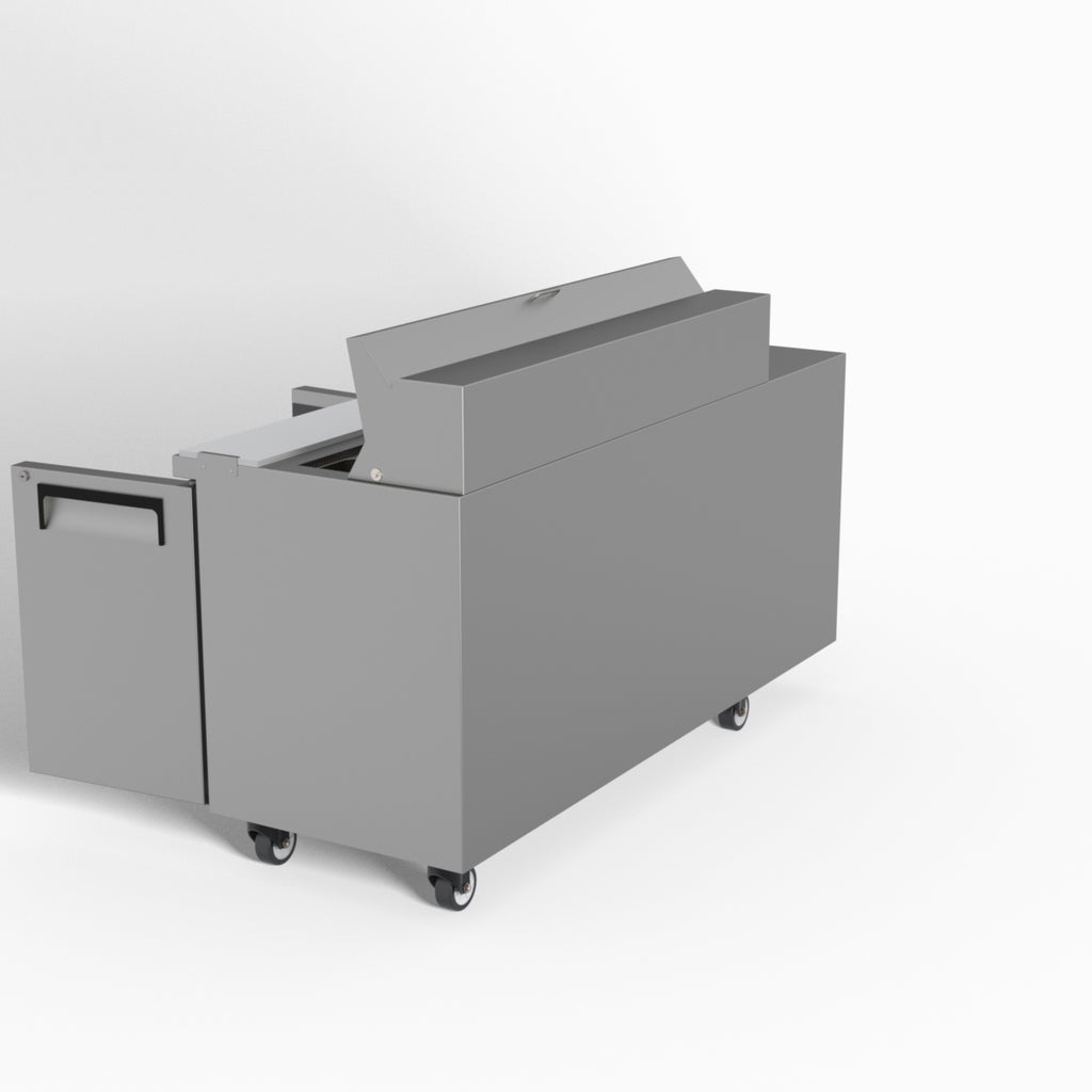 Skope ReFlex 3 Solid Door GN Compatible Salad Preparation Fridge 357L - RF7.PPS.3.SD