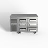 Skope ReFlex 6 Drawer Underbench GN 1/1 Fridge 248L - RF7.UBR.2.D6