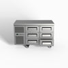 Skope ReFlex 6 Drawer Underbench GN 1/1 Fridge 248L - RF7.UBR.2.D6