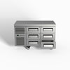 Skope ReFlex 6 Drawer Underbench GN 1/1 Fridge 248L - RF7.UBR.2.D6