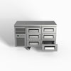 Skope ReFlex 6 Drawer Underbench GN 1/1 Fridge 248L - RF7.UBR.2.D6