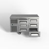 Skope ReFlex 6 Drawer Underbench GN 1/1 Fridge 248L - RF7.UBR.2.D6