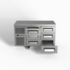 Skope ReFlex 6 Drawer Underbench GN 1/1 Fridge 248L - RF7.UBR.2.D6