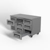 Skope ReFlex 6 Drawer Underbench GN 1/1 Fridge 248L - RF7.UBR.2.D6