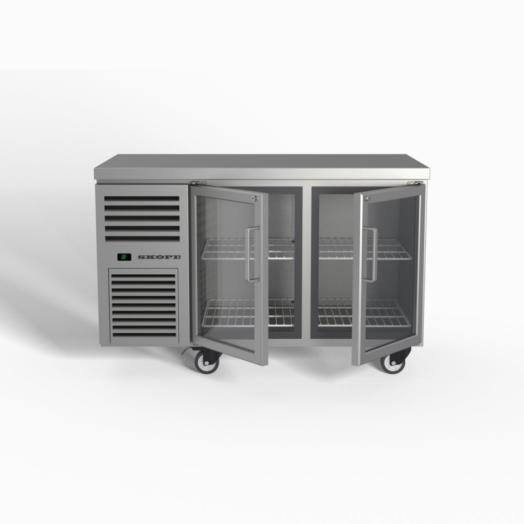 Skope ReFlex 2 Glass Door Underbench GN 1/1 Compatible Fridge 248L - RF7.UBR.2.GD