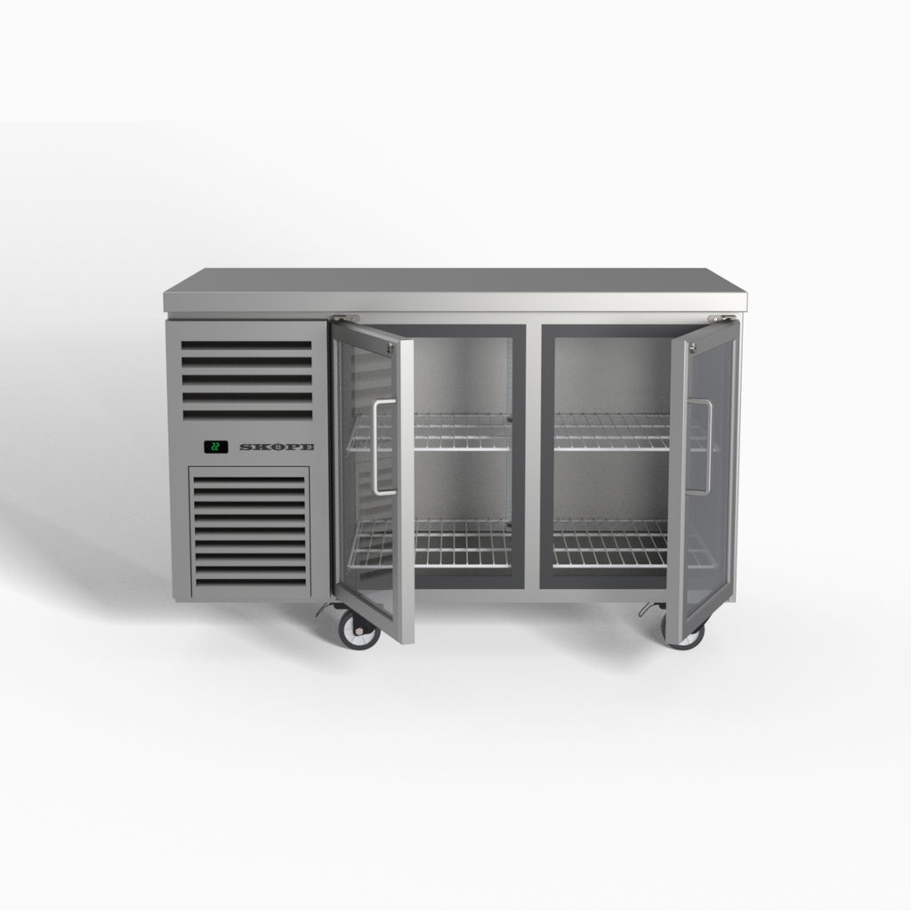 Skope ReFlex 2 Glass Door Underbench GN 1/1 Compatible Fridge 248L - RF7.UBR.2.GD