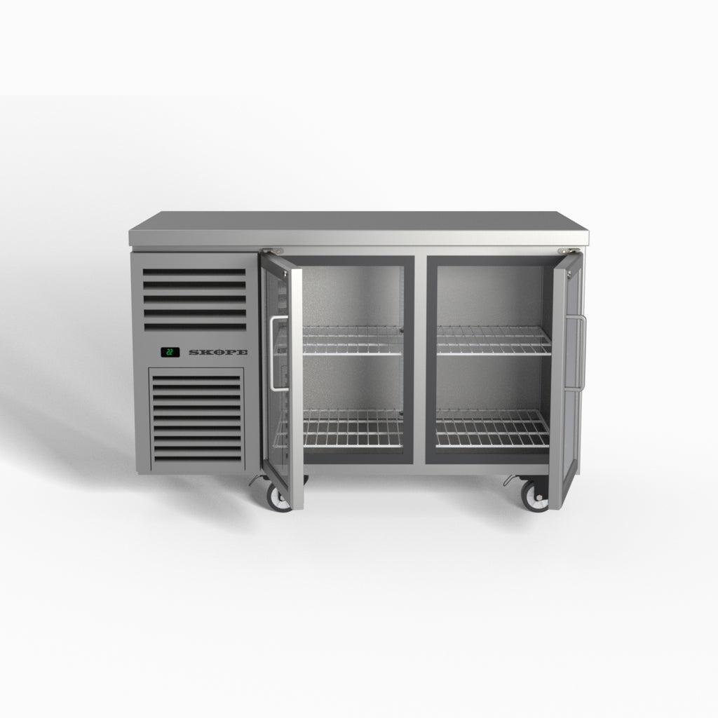 Skope ReFlex 2 Glass Door Underbench GN 1/1 Compatible Fridge 248L - RF7.UBR.2.GD