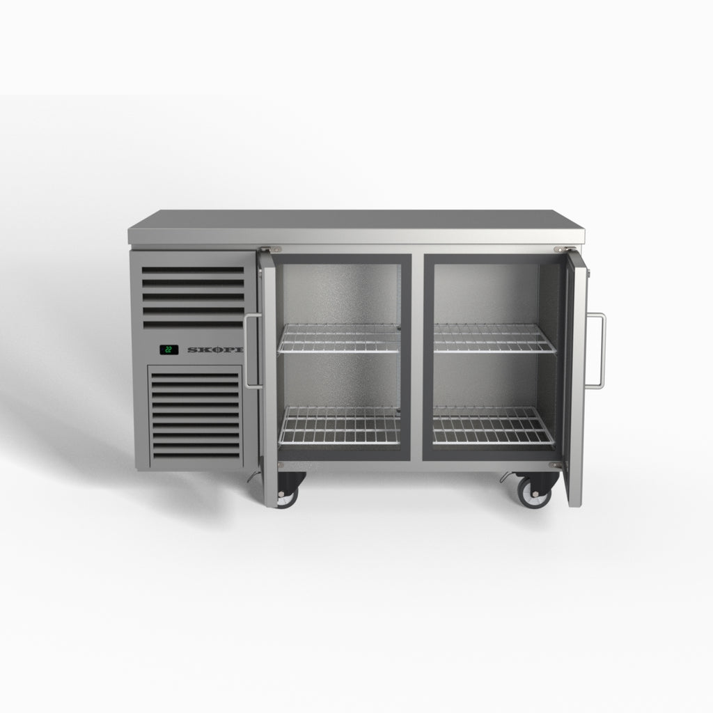 Skope ReFlex 2 Glass Door Underbench GN 1/1 Compatible Fridge 248L - RF7.UBR.2.GD