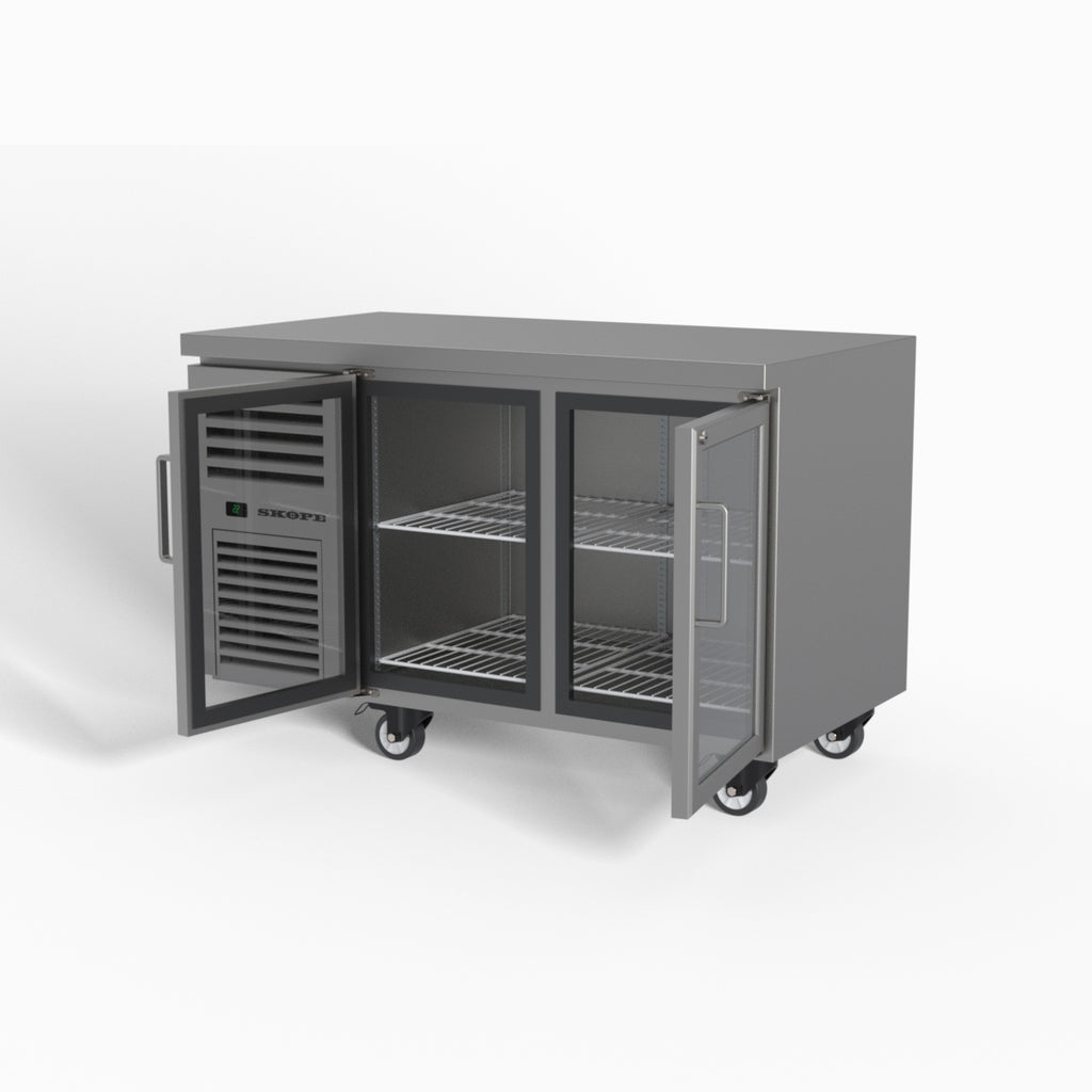 Skope ReFlex 2 Glass Door Underbench GN 1/1 Compatible Fridge 248L - RF7.UBR.2.GD
