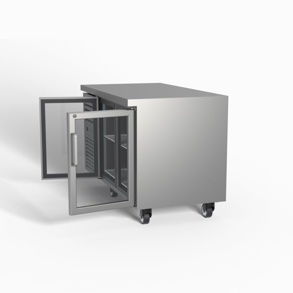 Skope ReFlex 2 Glass Door Underbench GN 1/1 Compatible Fridge 248L - RF7.UBR.2.GD