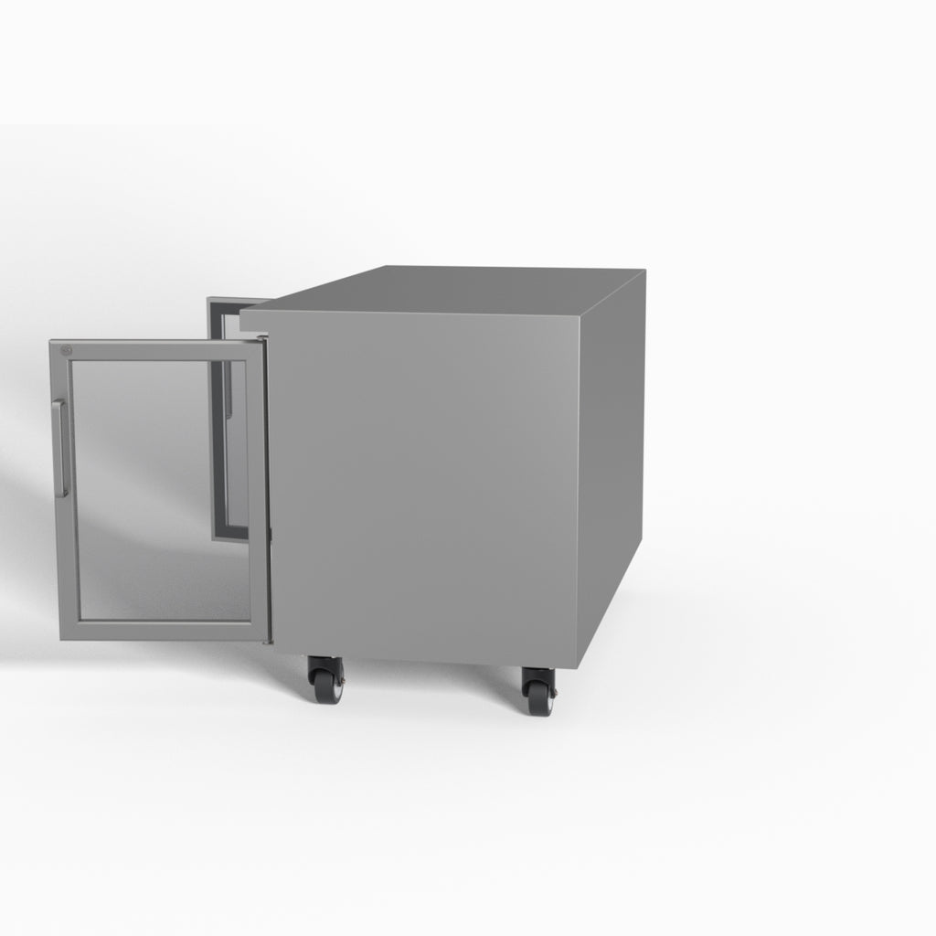Skope ReFlex 2 Glass Door Underbench GN 1/1 Compatible Fridge 248L - RF7.UBR.2.GD