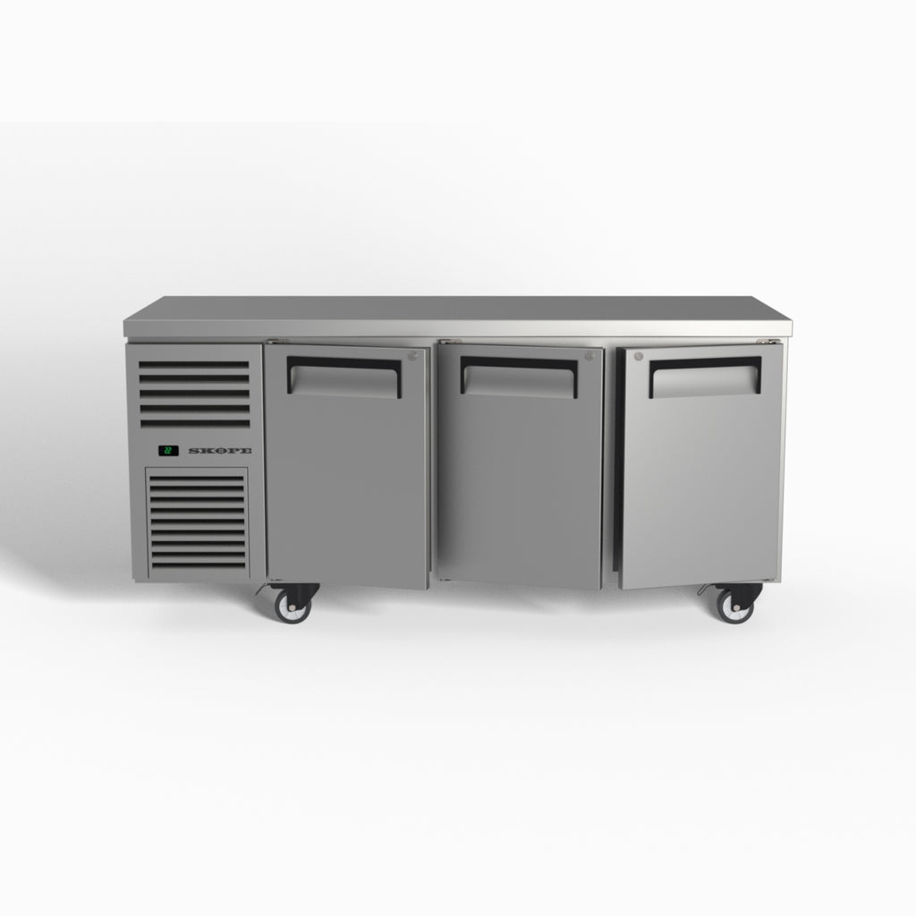 Skope ReFlex 3 Solid Door Underbench GN 1/1 Compatible Fridge 387L - RF7.UBR.3.SD