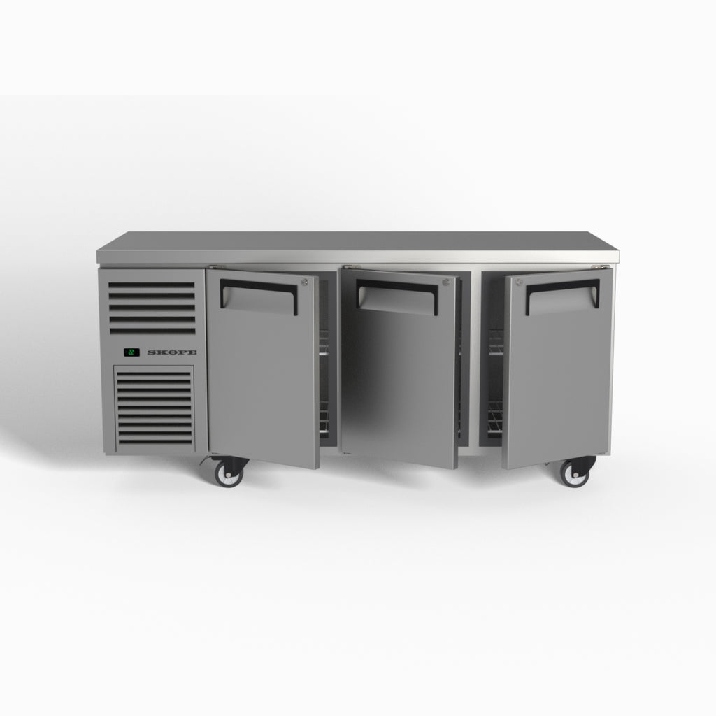 Skope ReFlex 3 Solid Door Underbench GN 1/1 Compatible Fridge 387L - RF7.UBR.3.SD
