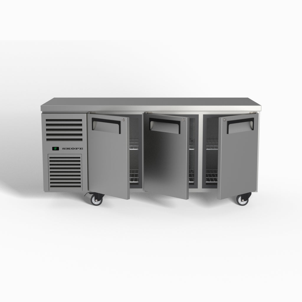 Skope ReFlex 3 Solid Door Underbench GN 1/1 Compatible Fridge 387L - RF7.UBR.3.SD