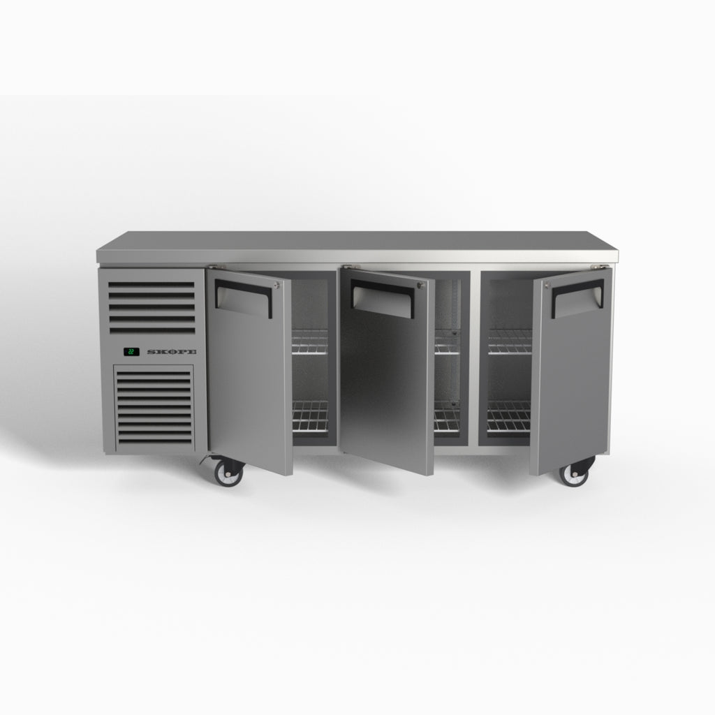 Skope ReFlex 3 Solid Door Underbench GN 1/1 Compatible Fridge 387L - RF7.UBR.3.SD