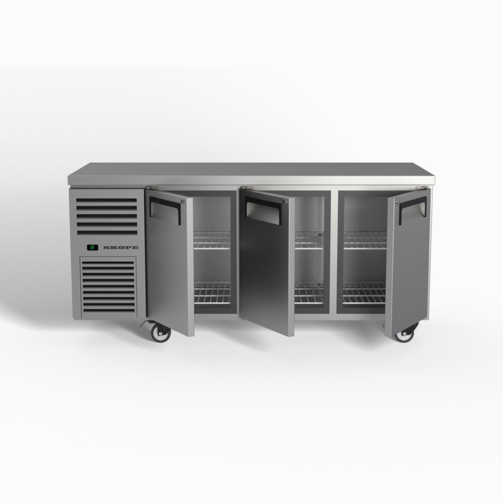 Skope ReFlex 3 Solid Door Underbench GN 1/1 Compatible Fridge 387L - RF7.UBR.3.SD