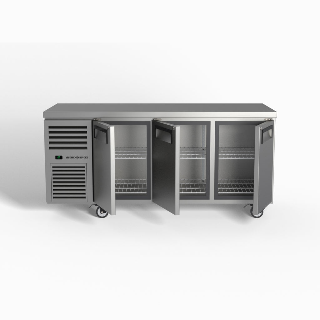 Skope ReFlex 3 Solid Door Underbench GN 1/1 Compatible Fridge 387L - RF7.UBR.3.SD