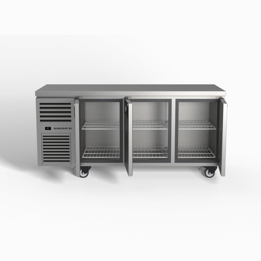 Skope ReFlex 3 Solid Door Underbench GN 1/1 Compatible Fridge 387L - RF7.UBR.3.SD