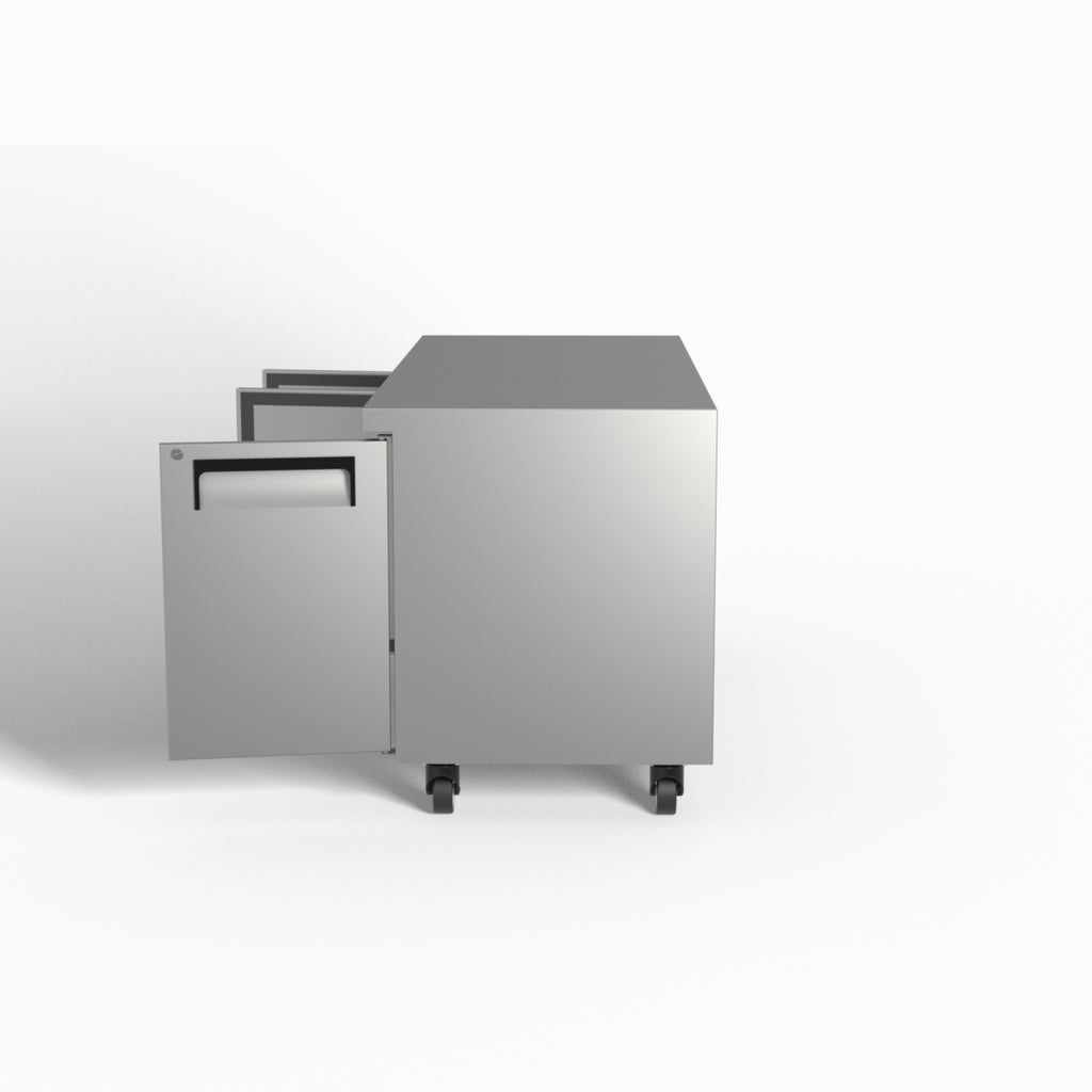 Skope ReFlex 3 Solid Door Underbench GN 1/1 Compatible Fridge 387L - RF7.UBR.3.SD