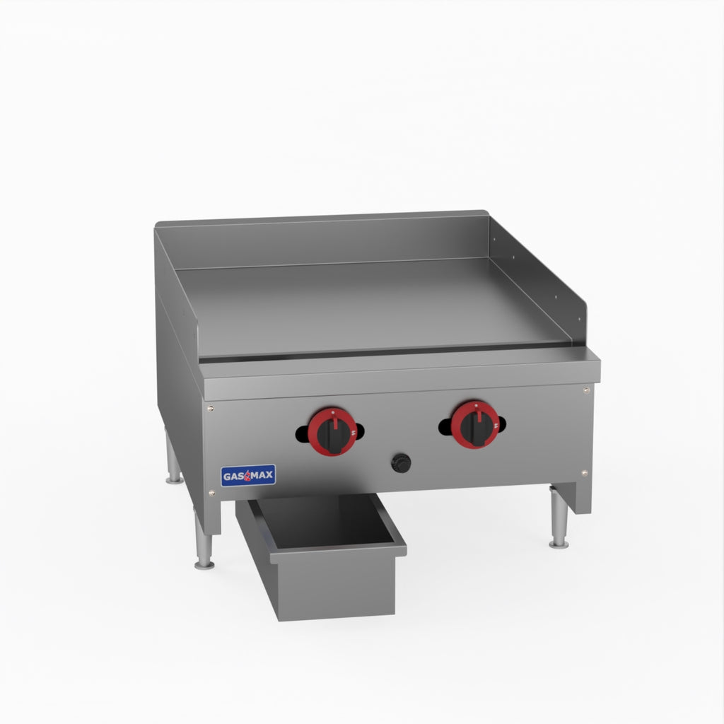 GasMAX Two Burner Griddle Lpg RGT-24ELPG