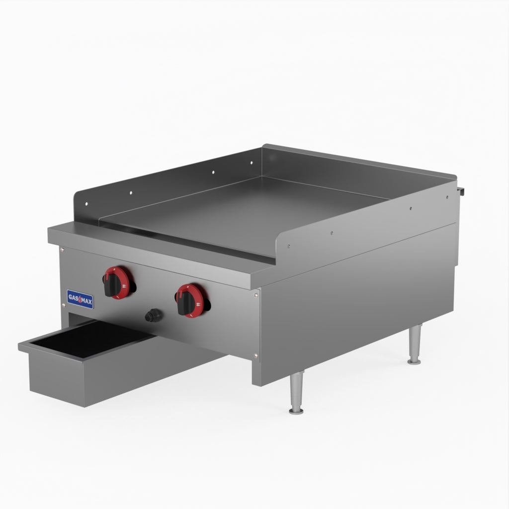 GasMAX Two Burner Griddle RGT-24E