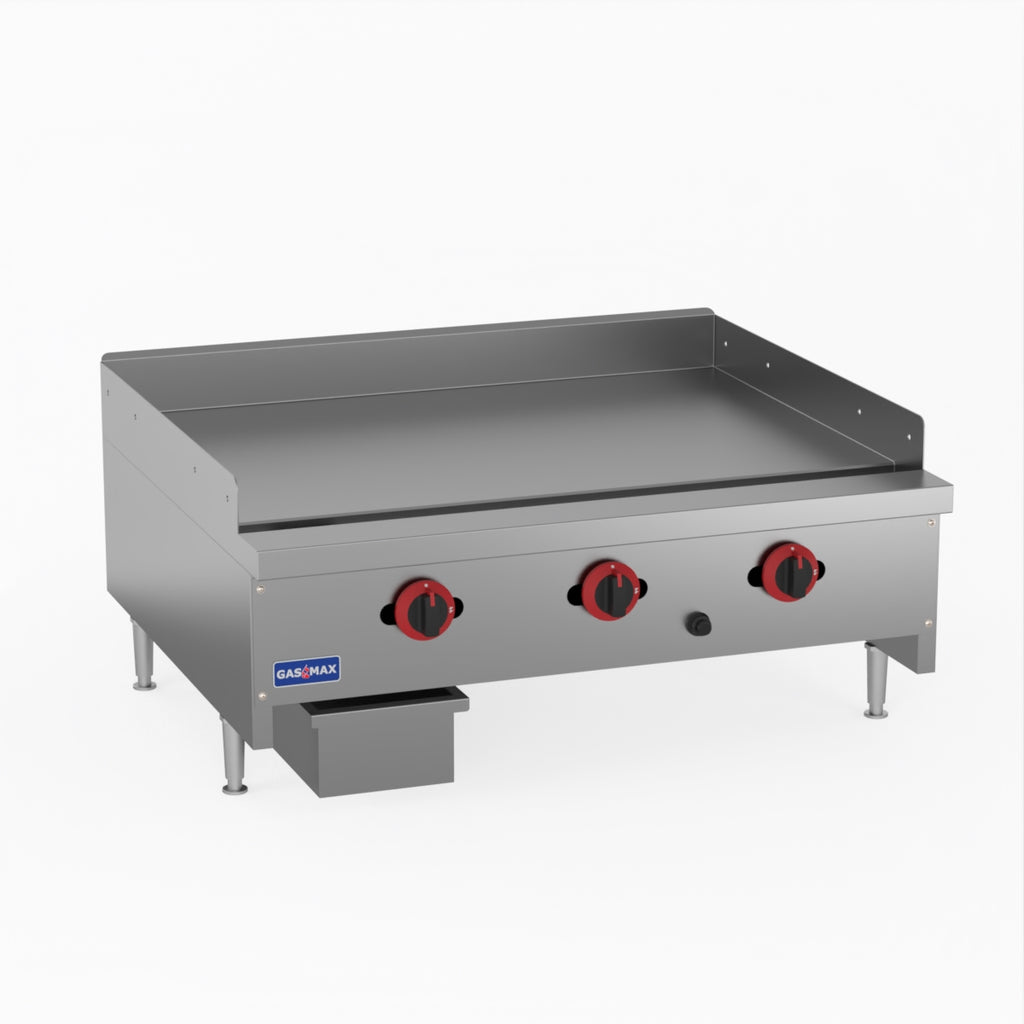 Three Burner Griddle - GasMax RGT-36E