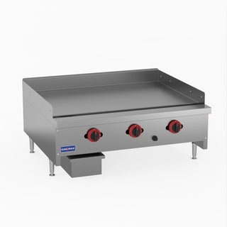 Three Burner Griddle Lpg - GasMax RGT-36ELPG