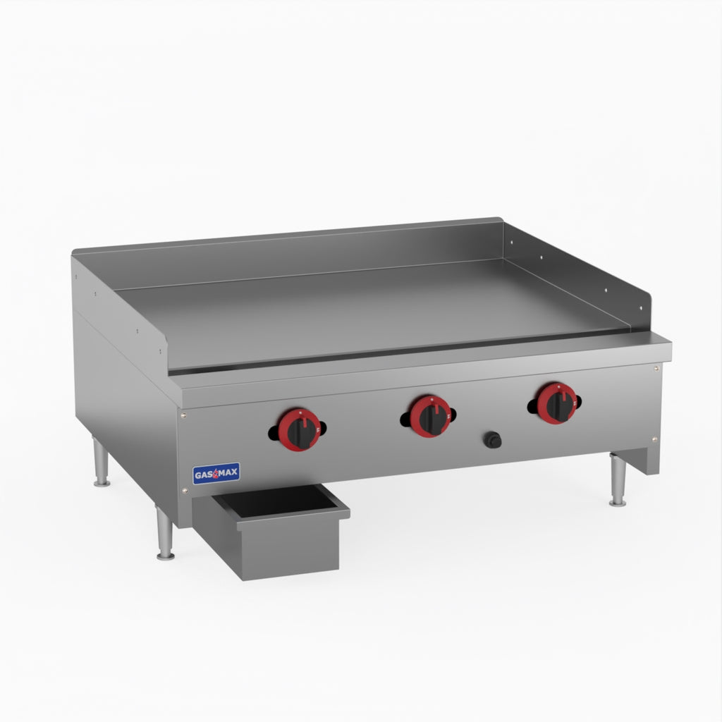 GasMAX Three Burner Griddle RGT-36E