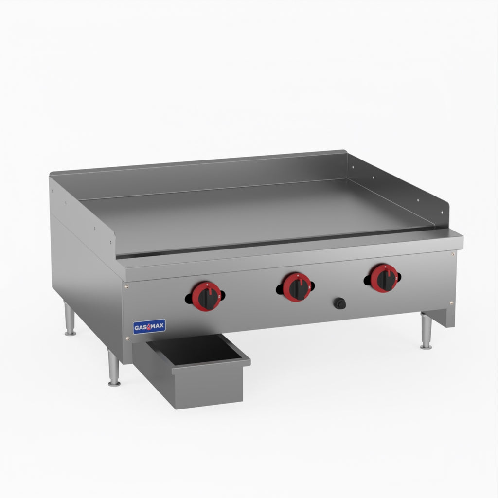 GasMAX Three Burner Griddle Lpg - RGT-36ELPG