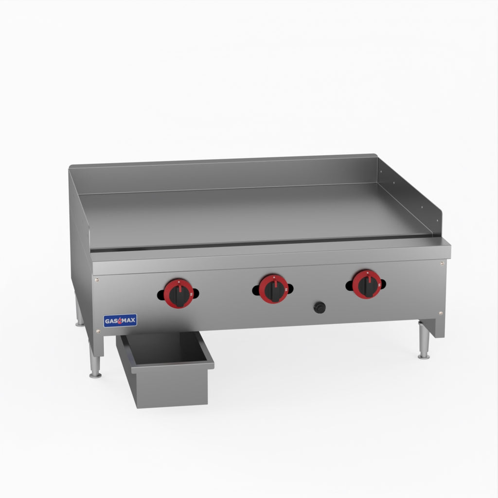 GasMAX Three Burner Griddle Lpg - RGT-36ELPG