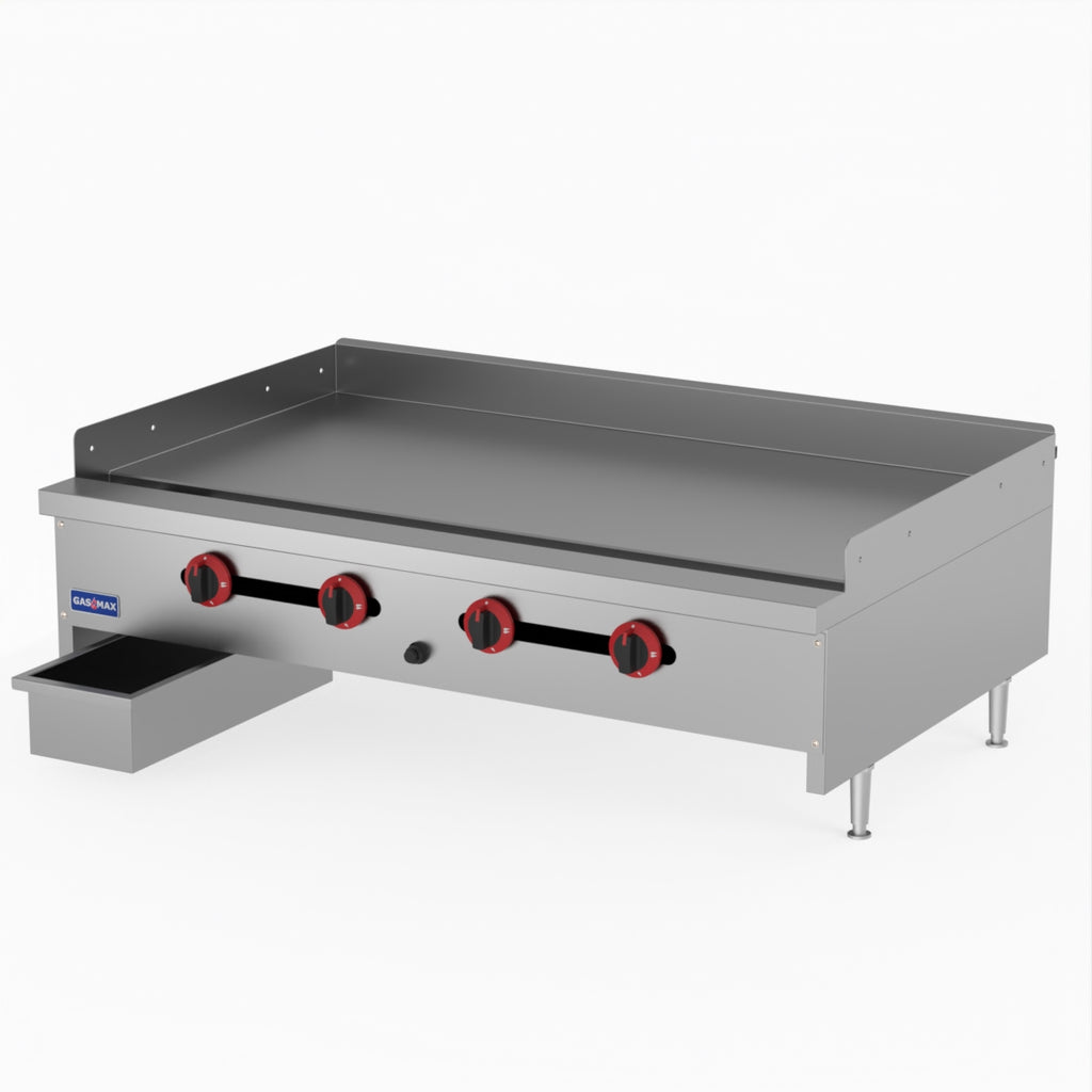 GasMAX Four Burner Griddle RGT-48E