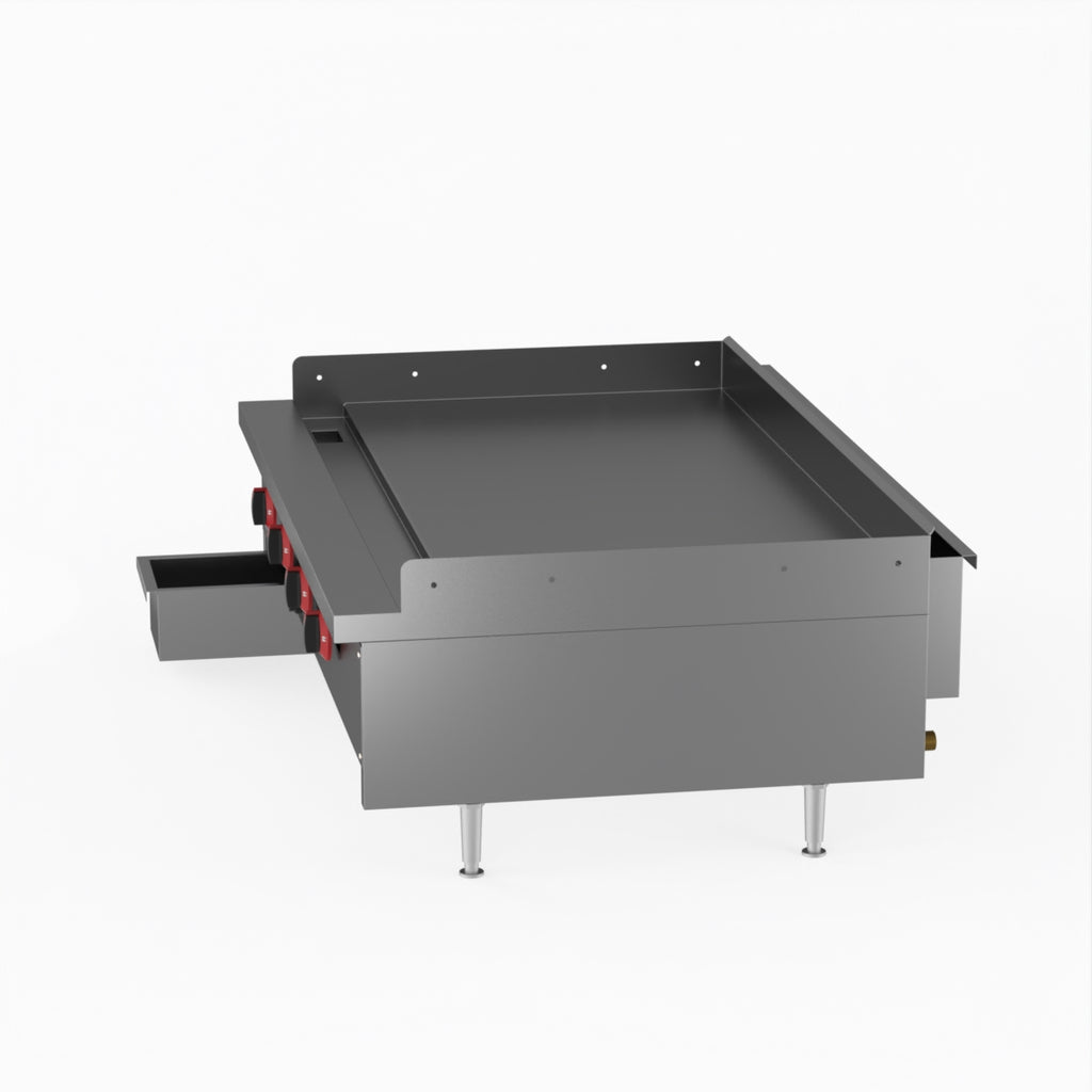 GasMAX Four Burner Griddle RGT-48E