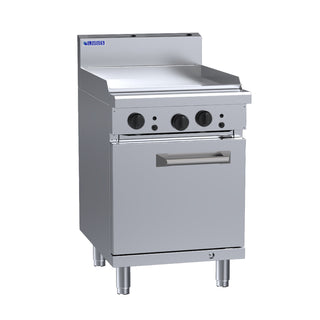 Luus 600mm Griddle with Oven RS-6P-NG - Natural Gas