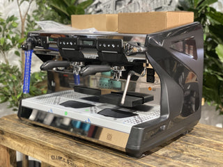 Rancilio Classe 7 iSteam - 2 Group Commercial Espresso Machine - Black - Brand New