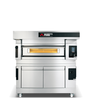 Moretti Forni serieS Single Deck Oven on Prover - 2 x 35cm Pizza - COMP S50E/1/L