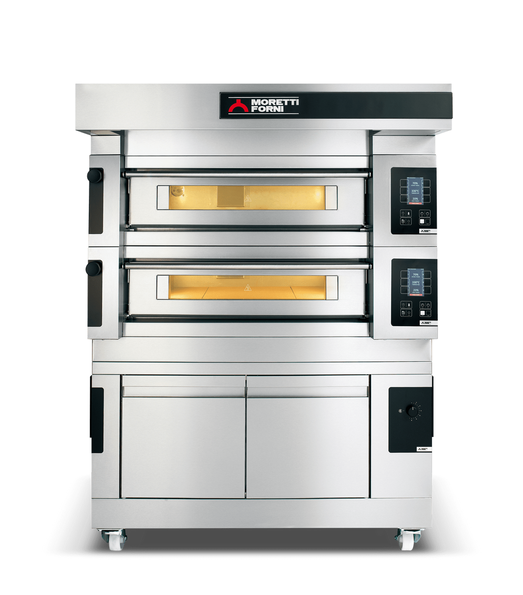 Moretti Forni serieS Double Deck Oven on Prover - 20 x 35cm Pizza