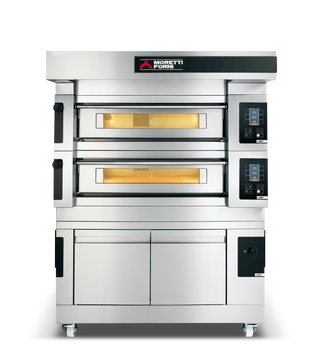 Moretti Forni serieS Double Deck Oven on Prover - 12 x 35cm Pizza - COMP S120E/2/L