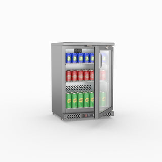 Single Door Stainless Steel Bar Cooler - Thermaster SC148SG