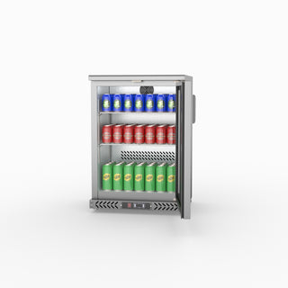 Single Door Stainless Steel Bar Cooler - Thermaster SC148SG