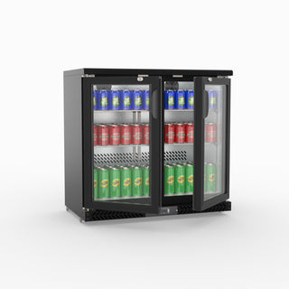 Two Door Drink Cooler - Thermaster SC248G