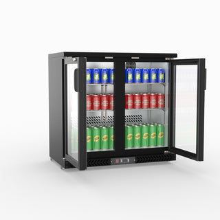 Two Door Drink Cooler - Thermaster SC248G