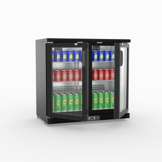 Two Door Drink Cooler - Thermaster SC248G