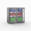 Thermaster Two Door Stainless Steel Bar Cooler SC248SG