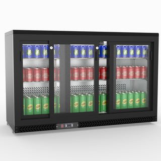 Three Sliding Door Bar Cooler - Thermaster SC316SD